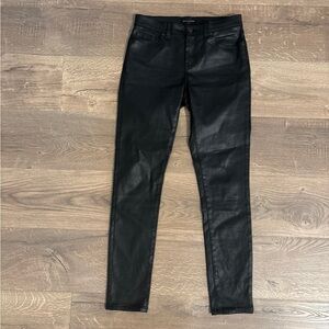 Banana Republic Factory black coated Skinny fit jeans, 26/2R